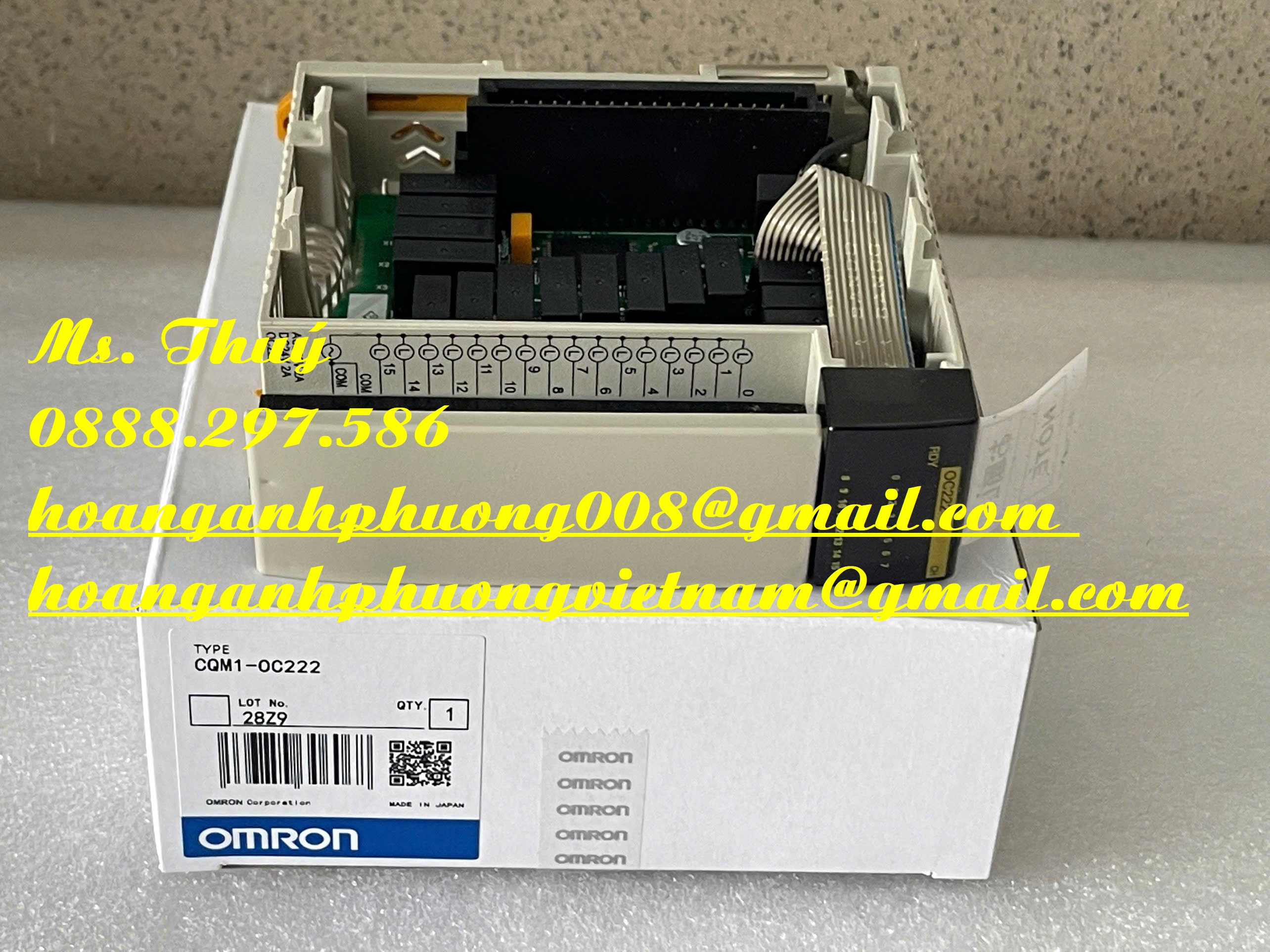 Bộ nguồn PLC Omron CQM1-OC222 - Chuyên hàng tự động hoá